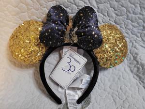 Disney Minnie Mouse Disneyland Paris 30th Anniversary Ears
