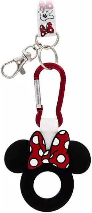 Disney Minnie Mouse Water Bottle Holder with Lanyard