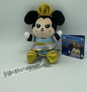 Disney Parks 50th WDW Minnie Mouse Wishables Plush Limited Micro 5''