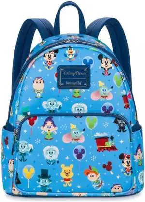Disney Parks Chibi Characters Loungefly Backpack