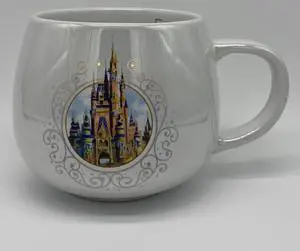Disney Parks WDW 50th Magical Celebration Cinderella Castle Coffee Mug
