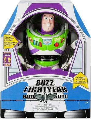 Disney Pixar Buzz Lightyear Space Ranger Talking Interactive Action Figure