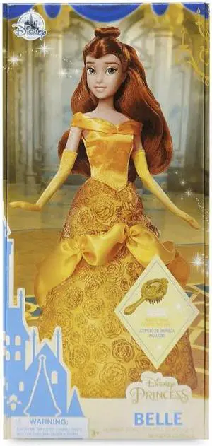 Disney Princess Beauty and the Beast Belle Classic Doll with Brush and Box