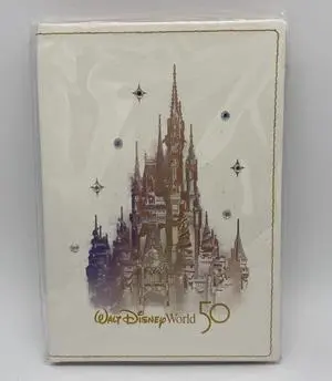 Disney Walt Disney World 50th Anniversary Castle Notebook Journal