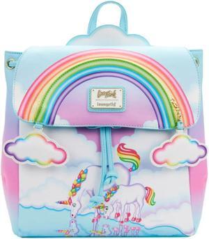 Loungefly Lisa Frank Unicorn Reflection Mini Backpack