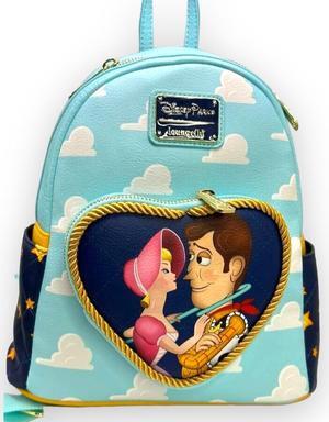 Loungefly Disney Pixar Toy Story Woody and Bo Peep Mini Backpack