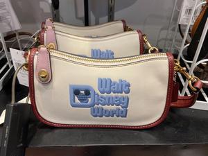 Walt Disney World Coach Bag with Mickey Mouse Logo  Official Merchandise