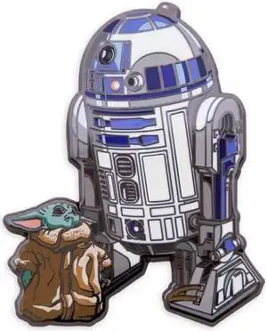 Disney Parks Star Wars R2-D2 Grogu FiGPiN Limited Pin with Box
