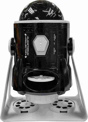 Lexibook - 360° Planetarium Talking Projector incl. 24 projecting pictures, map of constellations and educational booklet (English/Spanish)