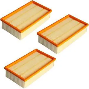 3pcs Air Filter Vacuum Cleaner For Karcher Nt25 Nt35 Nt45 Nt55 Nt611