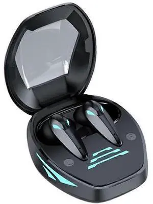 TG09 TWS Wireless Gaming Earbuds, Noise-Cancelling Bluetooth Earphones with IPX7 & LED Display (Black) TG09 TWS Wireless Gaming Earbuds, Noise-Cancelling Bluetooth Earphones with IPX7 & LED Display (Black)