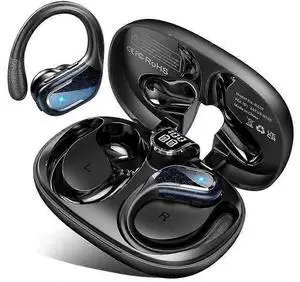 Wireless Earbuds Bluetooth 5.3, 90Hrs Playtime, IP7 Waterproof, Noise Cancelling Mic, 3D Stereo (Black) Wireless Earbuds Bluetooth 5.3, 90Hrs Playtime, IP7 Waterproof, Noise Cancelling Mic, 3D Stereo (Black)