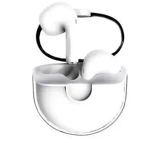 White Bluetooth Headset, 120H Standby, IPX6 Waterproof, Hi-Fi Stereo Sound White Bluetooth Headset, 120H Standby, IPX6 Waterproof, Hi-Fi Stereo Sound