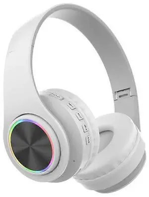 T39 Wireless Gaming Headset - 20H Battery, Low Latency Bluetooth, Foldable Over-Ear Headphones (White) T39 Wireless Gaming Headset - 20H Battery, Low Latency Bluetooth, Foldable Over-Ear Headphones (White)