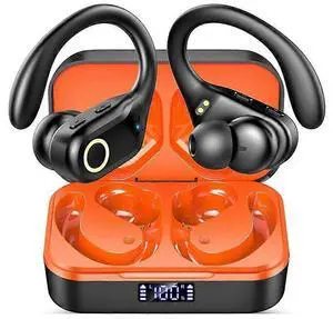 J10 TWS Wireless Headphones with LED Display, IPX7 Waterproof Sport Earbuds, 60H Playtime (Black) J10 TWS Wireless Headphones with LED Display, IPX7 Waterproof Sport Earbuds, 60H Playtime (Black)