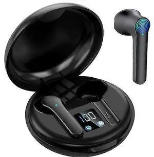 JS82/325 Wireless Earbuds, Bluetooth 5.0, 30H Playtime, IPX6 Waterproof, Noise Cancelling JS82/325 Wireless Earbuds, Bluetooth 5.0, 30H Playtime, IPX6 Waterproof, Noise Cancelling