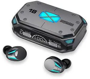 True Wireless Earbuds 120Hrs Playback, IPX7 Waterproof Bluetooth Earphones with ENC Noise Cancelling