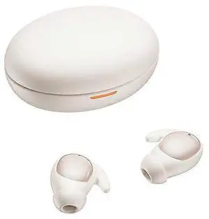 T30 Sleep Bluetooth Headphones 5.3, Noise Cancelling for Side Sleepers, 24H Battery, White