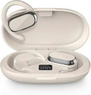 DT4.0 Open-Ear Headphones White - 360° Panoramic Sound, PX7 Waterproof, No Sound Leakage