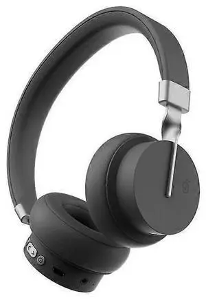 Wireless Bluetooth 5.0 Headset, HD Stereo Foldable Headphones with Built-in Mic & Subwoofer, Black