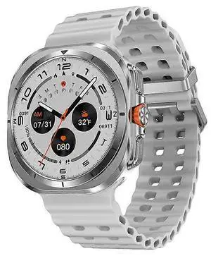 Ecocleanpath Smartwatch with Bluetooth Calling, 32GB Storage, TWS Earbuds Sync & 100+ Sports Modes - Silver Ecocleanpath Smartwatch with Bluetooth Calling, 32GB Storage, TWS Earbuds Sync & 100+ Sports Modes - Silver