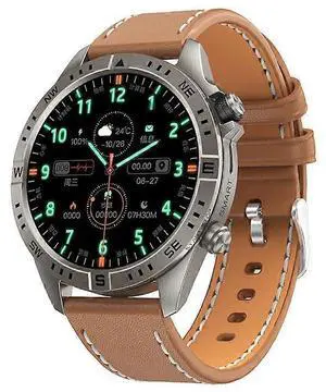 Ecocleanpath Smartwatch with Bluetooth Calling, 1.6" HD Display, 100+ Sport Modes & Health Monitoring (Brown) Ecocleanpath Smartwatch with Bluetooth Calling, 1.6" HD Display, 100+ Sport Modes & Health Monitoring (Brown)