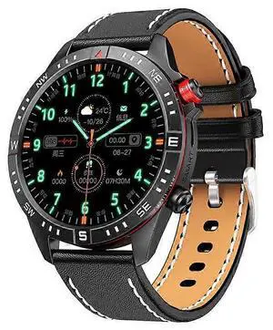 Ecocleanpath Smartwatch with Bluetooth Calling, 1.6" HD Display, 100+ Sport Modes & Health Monitor (Black)