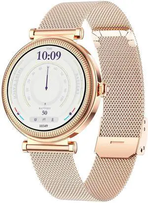 Ecocleanpath 1.27" Smartwatch with Bluetooth Call, 100+ Sports Modes, Health Monitor - Rose Gold Ecocleanpath 1.27" Smartwatch with Bluetooth Call, 100+ Sports Modes, Health Monitor - Rose Gold