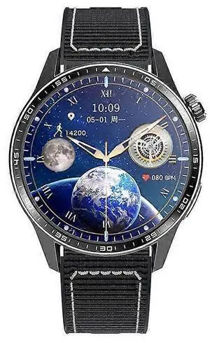 Ecocleanpath Smartwatch with ECG & Blood Sugar Monitor, Bluetooth Calling, SOS, 1.55" HD Touchscreen (Black) Ecocleanpath Smartwatch with ECG & Blood Sugar Monitor, Bluetooth Calling, SOS, 1.55" HD Touchscreen (Black)