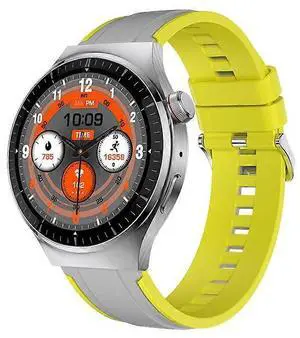 Ecocleanpath Siqi SF561 Smartwatch with Bluetooth Calling, 1.43" AMOLED, 120+ Sports Modes, Music Playback (Yellow) Ecocleanpath Siqi SF561 Smartwatch with Bluetooth Calling, 1.43" AMOLED, 120+ Sports Modes, Music Playback (Yellow)