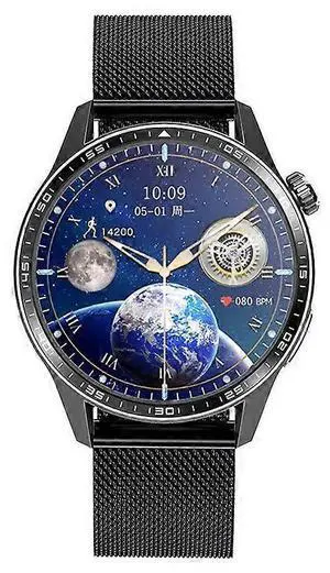 Ecocleanpath Smartwatch with ECG, Blood Sugar & Stress Monitor, Bluetooth Calling, SOS, 1.55" HD Touchscreen (Black) Ecocleanpath Smartwatch with ECG, Blood Sugar & Stress Monitor, Bluetooth Calling, SOS, 1.55" HD Touchscreen (Black)