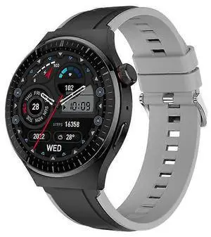 Ecocleanpath Siqi SF561 Smartwatch with Bluetooth Calling, 1.43" AMOLED, 120 Sports Modes, Music Playback (Black) Ecocleanpath Siqi SF561 Smartwatch with Bluetooth Calling, 1.43" AMOLED, 120 Sports Modes, Music Playback (Black)