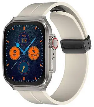 Ecocleanpath Smartwatch with 3D Curved Screen, Bluetooth Calling, IP67 Waterproof, White - Health & Style Ecocleanpath Smartwatch with 3D Curved Screen, Bluetooth Calling, IP67 Waterproof, White - Health & Style