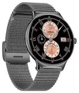 Ecocleanpath Women's Ultra-Thin 1.43" AMOLED Smartwatch, Bluetooth Calling, Health & Sports Tracker (Black) Ecocleanpath Women's Ultra-Thin 1.43" AMOLED Smartwatch, Bluetooth Calling, Health & Sports Tracker (Black)