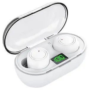 Wireless Earbuds White, Bluetooth 5.3 with LED Power Display, HiFi Stereo & Clear Calls Wireless Earbuds White, Bluetooth 5.3 with LED Power Display, HiFi Stereo & Clear Calls