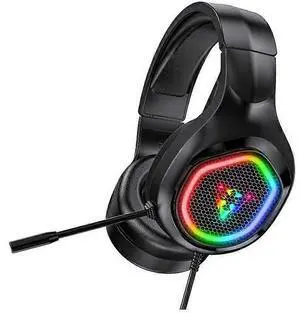 7.1 Surround Gaming Headset with Noise Cancelling Mic, RGB LED Light, Compatible with Xbox One, PS4, PS6, PC (Black) 7.1 Surround Gaming Headset with Noise Cancelling Mic, RGB LED Light, Compatible with Xbox One, PS4, PS6, PC (Black)
