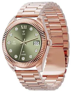 Ecocleanpath 1.19" AMOLED Smartwatch with Bluetooth Calling, 100+ Sports Modes & Health Tracking (Pink) Ecocleanpath 1.19" AMOLED Smartwatch with Bluetooth Calling, 100+ Sports Modes & Health Tracking (Pink)