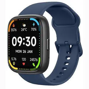 Ecocleanpath Faweio Smartwatch with Alexa, Bluetooth Calling, 100+ Sports Modes, Health Monitor, 1.83" Screen (Blue) Ecocleanpath Faweio Smartwatch with Alexa, Bluetooth Calling, 100+ Sports Modes, Health Monitor, 1.83" Screen (Blue)