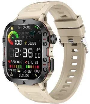 Ecocleanpath 1.96" Military Smart Watch for Men - Fitness Tracker with Call, Heart Rate, Blood Pressure & 420mAh Battery Ecocleanpath 1.96" Military Smart Watch for Men - Fitness Tracker with Call, Heart Rate, Blood Pressure & 420mAh Battery