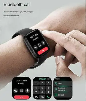 Ecocleanpath Smart Watch with GPS, Bluetooth Calling, 100+ Sports Modes & Health Monitoring (Blue) Ecocleanpath Smart Watch with GPS, Bluetooth Calling, 100+ Sports Modes & Health Monitoring (Blue)