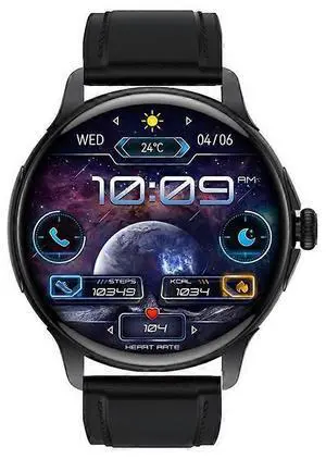 Ecocleanpath Smartwatch with Bluetooth Calling, 1.43" AMOLED Display, Heart Rate Monitor, 100+ Sports Modes, Long Battery Life Ecocleanpath Smartwatch with Bluetooth Calling, 1.43" AMOLED Display, Heart Rate Monitor, 100+ Sports Modes, Long Battery Life