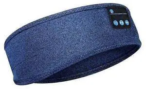 Bluetooth Sleep Headband Headphones with Eye Mask, 14H Battery, Ultra-Soft for Sleep/Sports/Gifts (Blue) Bluetooth Sleep Headband Headphones with Eye Mask, 14H Battery, Ultra-Soft for Sleep/Sports/Gifts (Blue)