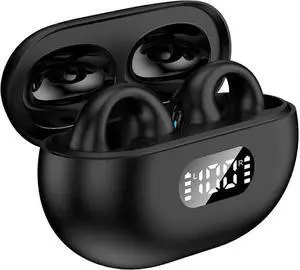 Wireless Bone Conduction Headphones, Open Ear Bluetooth 5.3 for Running & Sports, 24H Playtime, IPX Waterproof (Black) Wireless Bone Conduction Headphones, Open Ear Bluetooth 5.3 for Running & Sports, 24H Playtime, IPX Waterproof (Black)