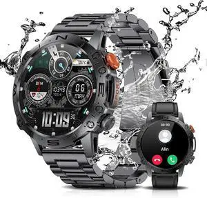Ecocleanpath LIGE Men's Smart Watch, 1.43" AMOLED Always-On Display, Bluetooth Calls, Heart Rate SpO2 Monitor, IP68 Waterproof Ecocleanpath LIGE Men's Smart Watch, 1.43" AMOLED Always-On Display, Bluetooth Calls, Heart Rate SpO2 Monitor, IP68 Waterproof