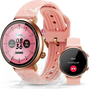 Ecocleanpath Women's Smart Watch 1.32" HD AMOLED, 100+ Sports Modes, Heart Rate & Sleep Monitor, Waterproof