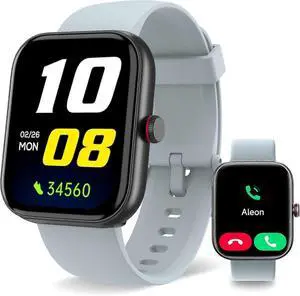 Ecocleanpath Smart Watch with Alexa, 1.91" HD IP68 Waterproof, 100+ Sports Modes, Health Tracker - Light Blue Ecocleanpath Smart Watch with Alexa, 1.91" HD IP68 Waterproof, 100+ Sports Modes, Health Tracker - Light Blue