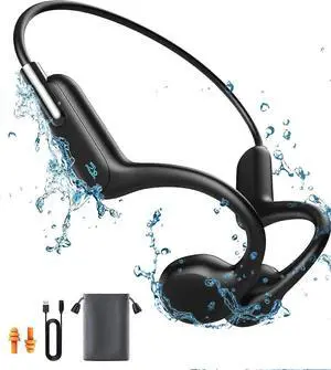 Bone Conduction Headphones Bluetooth 5.3, 32GB MP3 Player, IPX8 Waterproof for Swimming & Sports Bone Conduction Headphones Bluetooth 5.3, 32GB MP3 Player, IPX8 Waterproof for Swimming & Sports