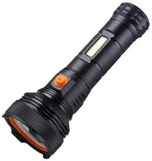 Ecocleanpath 300W Super Bright Rechargeable LED Flashlight, 500 Lumens Zoomable Waterproof Handheld Light for Camping & Emergency Ecocleanpath 300W Super Bright Rechargeable LED Flashlight, 500 Lumens Zoomable Waterproof Handheld Light for Camping & Emergency
