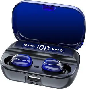 Wireless Earbuds with Noise Cancellation, Bluetooth 5.2, IPX7 Waterproof, 144H Standby, Immersive Bass Sound Wireless Earbuds with Noise Cancellation, Bluetooth 5.2, IPX7 Waterproof, 144H Standby, Immersive Bass Sound