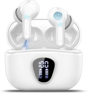 2024 Wireless Earbuds Bluetooth 5.3, 40H Playback LED Display, Noise Cancelling IP7 Waterproof 2024 Wireless Earbuds Bluetooth 5.3, 40H Playback LED Display, Noise Cancelling IP7 Waterproof